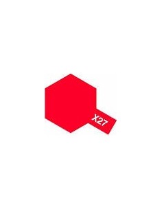 Pintura acrilica translucida X-27, Rojo