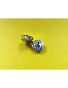 Polea dentada MXL z20 aluminio con tornillo M2,5 - 1ud