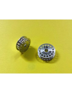 Polea dentada MXL z20 aluminio con tornillo M2,5 - 1ud
