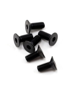 Screws, 4x10mm countersunk machine (hex drive) (6)