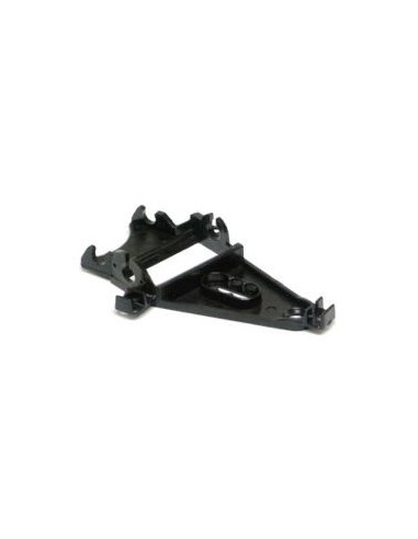 Soporte motor triangular ángulo medio negro