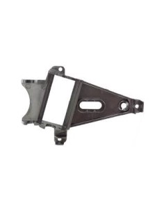 Soporte motor triangular ángulo medio negro evo