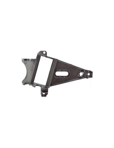 Soporte motor triangular ángulo medio negro evo