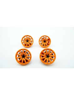 Rally cover 15,5mm (x4) - Orange