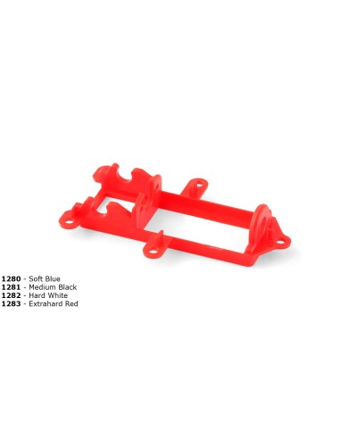 Soporte motor inline Formula 1 extra duro rojo