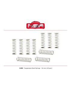 Muelles de suspension formula 1 Duros 14 mm