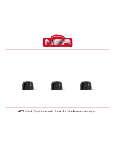 Topes de fijacion soporte de motor Formula 1