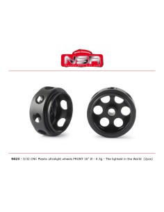 Llantas delanteras Plastico CNC 3/32 16 mm 0,3 gr