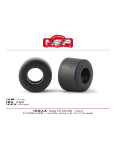 Neumaticos traseros perfil bajo 19,5x13,5 Formula1