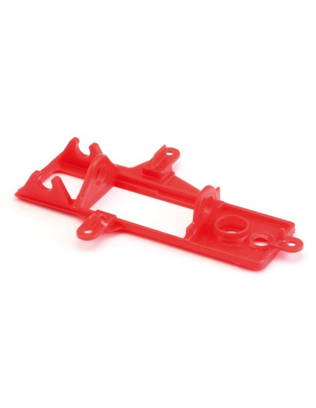 NSR1244 - Soporte motor en Linea EVO 2 rojo extra duro para chasis Mosler Evo 3