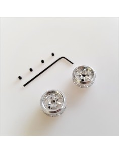 SRC RM0606 - Llantas tipo Braid silver 15,85 mm