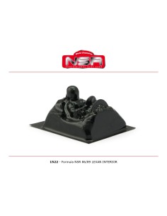 NSR1522 - Cockpit de lexan Formula 1 86-89