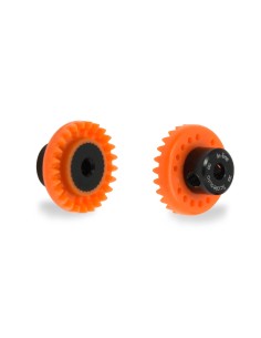 SC-1111R - Corona 25d. In-Line en Nylon Naranja Procomp-RS de Scaleauto
