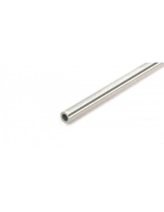 SC-1202 - Eje Acero Pro 3/32 x 55mm. Perforado Peso 0.98gr scaleauto