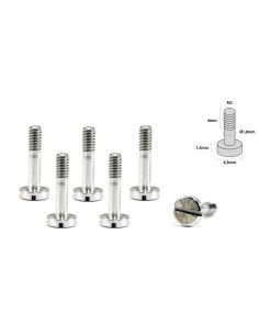 SC-5147B - Tornillería Suspensión de Cabeza ø4,3mm M2x9mm scaleauto