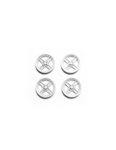 M-T159SP4W - Tapacubos Type 131 15,9mm White de Mustang Slot