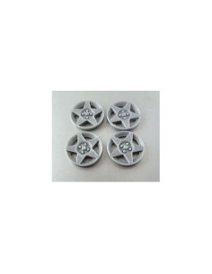 M-T159SP8S - Tapacubos Type Speedline Silver 15,9mm de Mustang Slot
