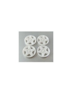 M-T159SP8W - Tapacubos Type Speedline White 15,9mm de Mustang Slot