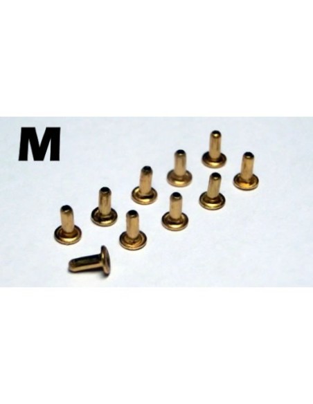 M-TR002 - 10 Terminales cable diámetro mediano M de Mustang Slot