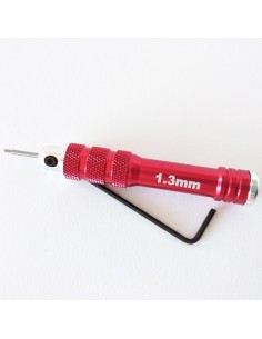 CXM129 - Mango de aluminio pro + punta Hex0.9 Cartrix Mitoos