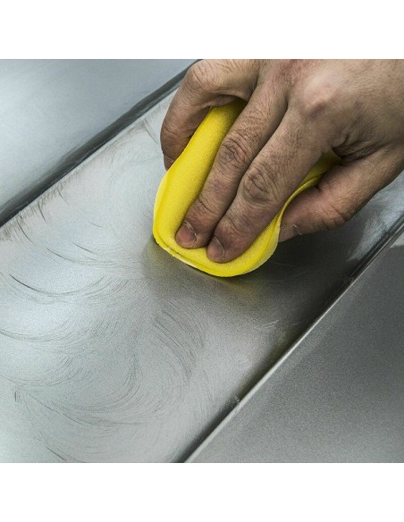 Sisbrill A2824 - Aplicador de poliespuma amarillo Sislim Detail Limpieza