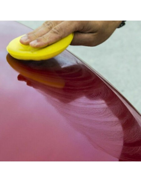 Sisbrill A2824 - Aplicador de poliespuma amarillo Sislim Detail Limpieza