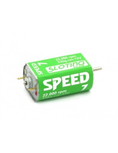 SP090007 - Motor Speed 7 22.000 rpm  12V - 330 gr./cm Sloting Plus