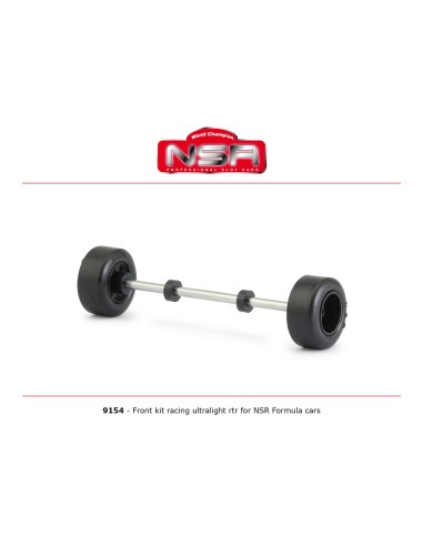 NSR9154 - Eje delantero completo ultralight Formula 1
