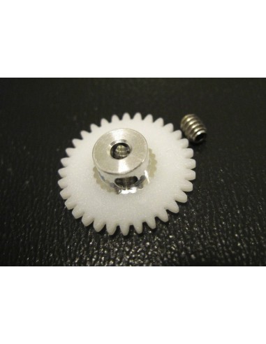 TH-GE32SWP - Corona SW 32d Nylon diametro 17mm -Blanca- de Thunderslot