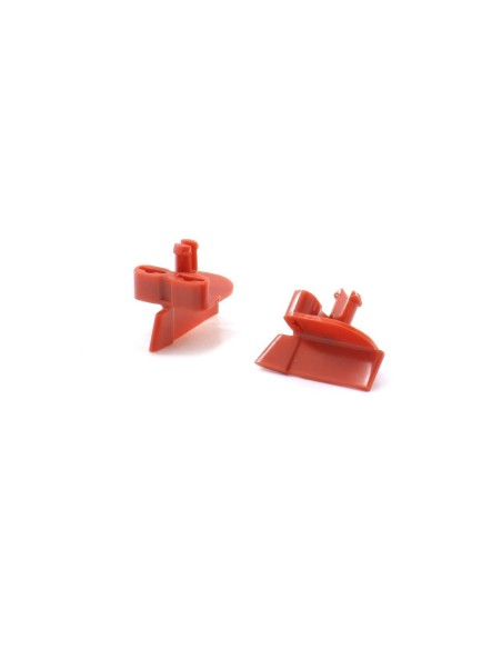 SC-1605 - Guia SC-Universal Home Set con Clip, Pala de 7mm profundidad y Bástago corto. de Scaleauto