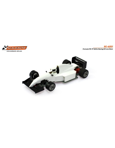 SC-6251 - Formula 90-97 White Racing Kit Morro Bajo de Scaleauto