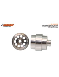 SC-4084F25 - Llanta Aluminio 14x14mm. F1 90-97 Scaleauto