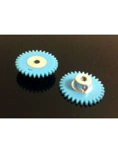 TH-GE31SWP - Corona SW 31d Nylon diametro 17mm -Azul de thunderslot