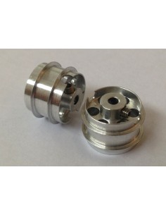 TH-RMR002AL - Llantas Aluminio trasera 14,85x10mm - Thunderslot
