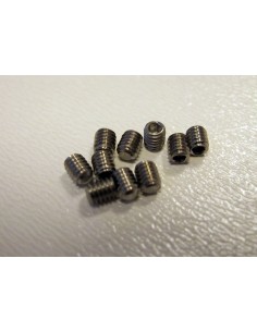 TH-SC025HEX - Tornillos Allen M2.5 x 3 para ajuste eje delantero - Thunderslot