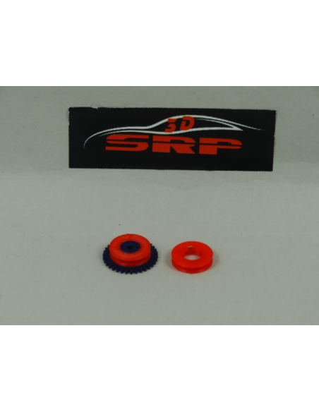Polea Trasera para Corona Sloting Plus Sidewinder 17,5mm. (1/Unidad). - Ref - 3D SRP 018115