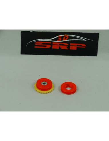 Polea Trasera Corona Scaleauto 17,5mm. (1/Unidad) Ref - 3D SRP 018117