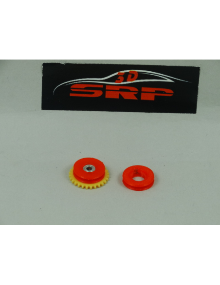 Polea Trasera Corona Scaleauto 17,5mm. (1/Unidad) Ref - 3D SRP 018117