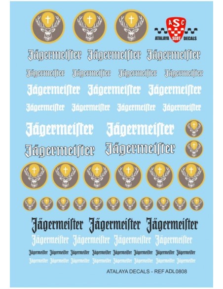 Calca genérica Jagermeister - ADL0808 de Atalaya Decals
