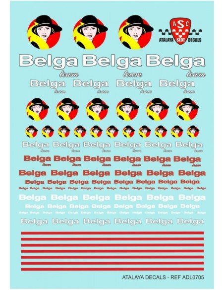 Calca genérica Belga - ADL0705 de Atalaya Decals