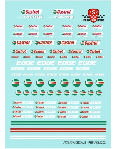 Calca genérica Castrol - ADL0202 de Atalaya Decals