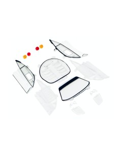 PO-PCS03V - Ferrari F40 (cristales y faros) de Policar (Slot.it)