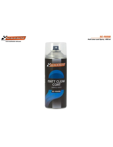 Spray barniz Mate 400ml Transparente. de Scaleauto - SC-9505B