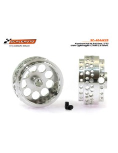 Llanta aluminio 16.5x8.5mm. Ultra-Lightweight V.2 SC-4046K25 de Scaleauto