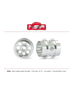 NSR5026 - Llantas 13x13mm Aligeradas formula 1 86-89 x2 uds