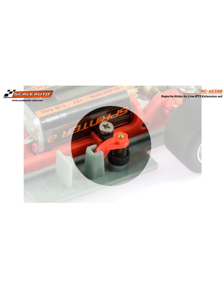 Extension para Soporte Motor RT3 In-Line de Scaleauto - SC-6538B
