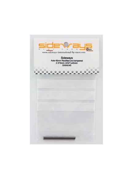 2 x Eje Acero Rectificado Templado 2,375 x 45mm (3/32) Sideways - AX45