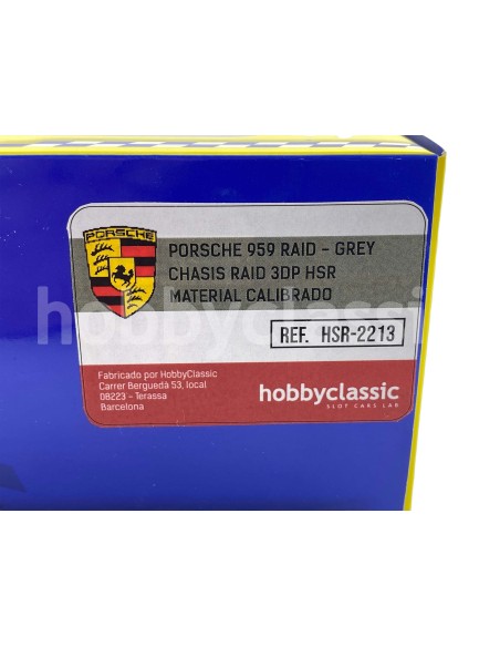 Porsche 959 Raid Grey HSR-2213 Hobby Slot Racing