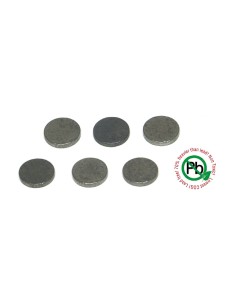 Contrapeso Tungsteno cilindrico 6.3x1mm 0,58 grs