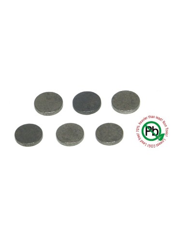 Contrapeso Tungsteno cilindrico 6.3x1mm 0,58 grs